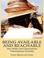 Being Available and Reachable: New Media and Cameroonian Transnational Sociality