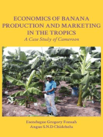 Economics of Banana Production and Marketing in the Tropics