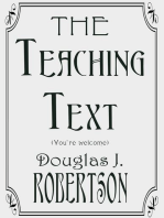 The Teaching Text (You're Welcome)