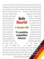 Berlin - Mauerfall - 9. November 1989: 111+3 ganz persönliche, handschriftliche Statements