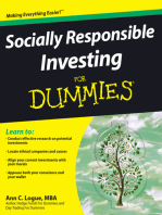 Socially Responsible Investing For Dummies