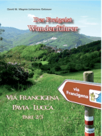 Der Freigeist Wanderführer: Via Francigena Pavia - Lucca Part 2/3