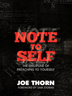 Note to Self (Foreword by Sam Storms)