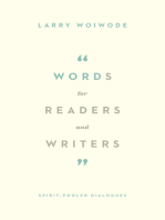 Words for Readers and Writers