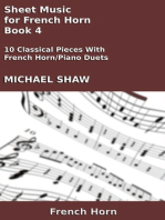 Sheet Music for French Horn: Book 4