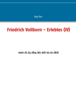 Friedrich Vollborn - Erlebtes (IV): vom 16.03.1814 bis mit 02.01.1816