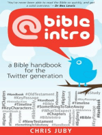 @bibleintro: A Bible Handbook for the Twitter Generation