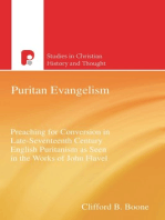 Puritan Evangelism: Preaching for Conversion in Late-Seventeeth Century English