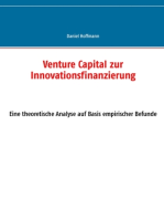 Venture Capital zur Innovationsfinanzierung: - eine theoretische Analyse auf Basis empirischer Befunde