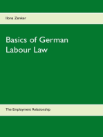 Basics of German Labour Law: The Employment Relationship