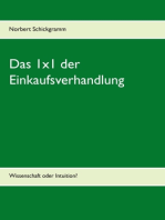 Das 1x1 der Einkaufsverhandlung: Wissenschaft oder Intuition?