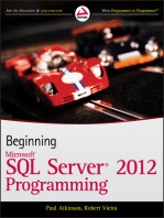 Beginning Microsoft SQL Server 2012 Programming