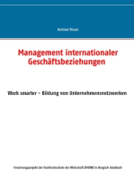 Management internationaler Geschäftsbeziehungen: Work smater - Bildung von Unternehmensnetzwerken