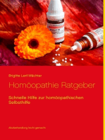 Homöopathie Ratgeber: Schnelle Hilfe zur homöopathischen Selbsthilfe