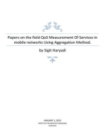 Papers on the field QoS Measurement Of Services in mobile networks Using Aggregation Method
