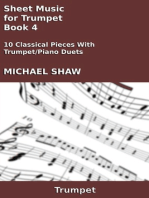 Sheet Music for Trumpet: Book 4