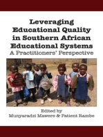 Leveraging Educational Quality in Southern African Educational Systems: A Practitioners� Perspective
