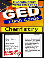 GED Test Prep Chemistry Review--Exambusters Flash Cards--Workbook 3 of 13
