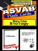 ASVAB Test Prep Biology Review--Exambusters Flash Cards--Workbook 3 of 8