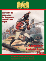 Souvenirs De Campagnes Du Lieutenant-Colonel Louis Bégos