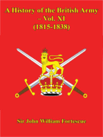 A History Of The British Army – Vol. XI – (1815-1838)