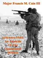 Ardennes-1944: An Analysis Of The Operational Defense