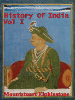 History Of India Vol. I