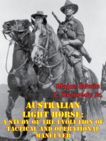Australian Light Horse: A Study Of The Evolution Of Tactical And Operational Maneuver