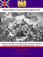 History Of The War In The Peninsular And In The South Of France, From The Year 1807 To The Year 1814 – Vol. IV