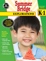 Summer Bridge Explorations, Grades K - 1