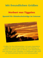 Mit freundlichen Grüßen: ...der Gedichtband speziell für Gästebuch-Einträge im Internet.