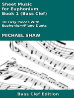 Sheet Music for Euphonium - Book 1 (Bass Clef)