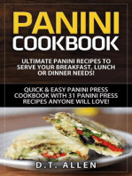 Panini Cookbook