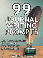 99 Journal Writing Prompts And Ideas
