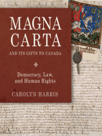 Magna Carta and Its Gifts to Canada: Democracy, Law, and Human Rights