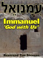 Immanuel ~ "God with Us"