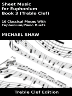 Sheet Music for Euphonium - Book 3 (Treble Clef)