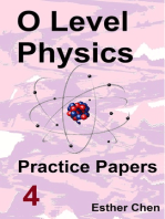 O level Physics Practice Papers 4