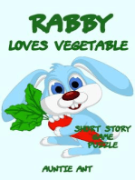 Rabbit : Rabby Loves Vegetable: Funny Series for Early Learning Readers