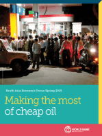 South Asia Economic Focus Spring 2015: Making the most of cheap oil