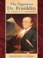 The Ingenious Dr. Franklin: Selected Scientific Letters of Benjamin Franklin