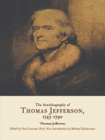 The Autobiography of Thomas Jefferson, 1743-1790