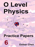 O level Physics Practice Papers 6
