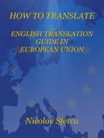 How to Translate: English Translation Guide in European Union