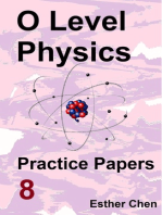 O level Physics Practice Papers 8