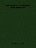 Beethoven - Schubert - Mendelssohn
