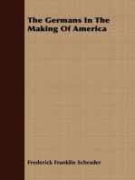 The Germans In The Making Of America