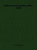 Letters From Samoa 1891-1895