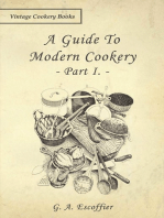 A Guide to Modern Cookery - Part I