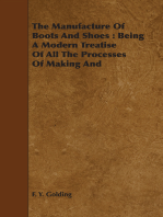 The Manufacture Of Boots And Shoes 